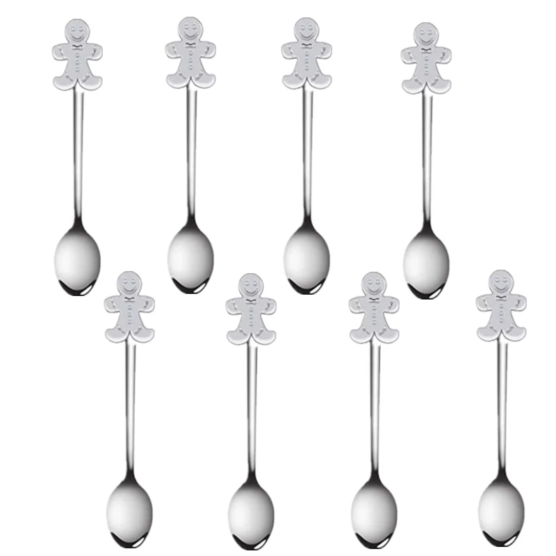 Рождественские украшения, 4 шт./компл., мужские кофейные ложки из нержавеющей стали для имбиря, десертная ложка, искусственный Новогодний по...
Рождественские украшения, 4 шт./компл., мужские кофейные ложки из нержавеющей стали для имбиря, десертная ложка, искусственный Новогодний по...