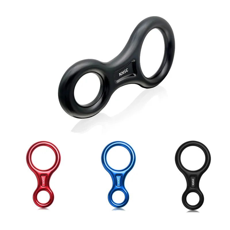 Carabiner Outdoor Rock Climbing 8 Ring Descender Escape Rope Slow Descent Device Professional Descender
Carabiner Outdoor Rock Climbing 8 Ring Descender Escape Rope Slow Descent Device Professional Descender
