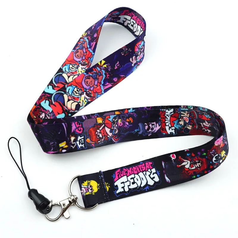 Cute Game Friday Night Funkin Boyfriend Key Lanyards Neck Strap ID Card Mobile Phone Strap USB Badge Holder Rope Keychain Gift
Cute Game Friday Night Funkin Boyfriend Key Lanyards Neck Strap ID Card Mobile Phone Strap USB Badge Holder Rope Keychain Gift