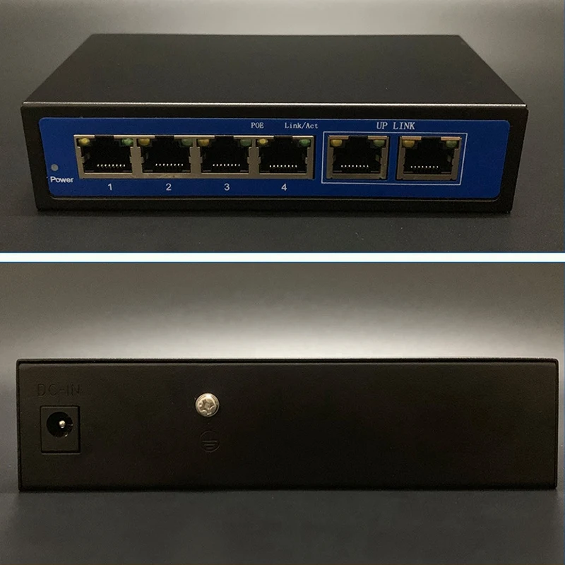 4+2 6-Port Non-Standard 24V POE Switch 70W Built-In Power Supply 4578 Power Supply Switch
4+2 6-Port Non-Standard 24V POE Switch 70W Built-In Power Supply 4578 Power Supply Switch