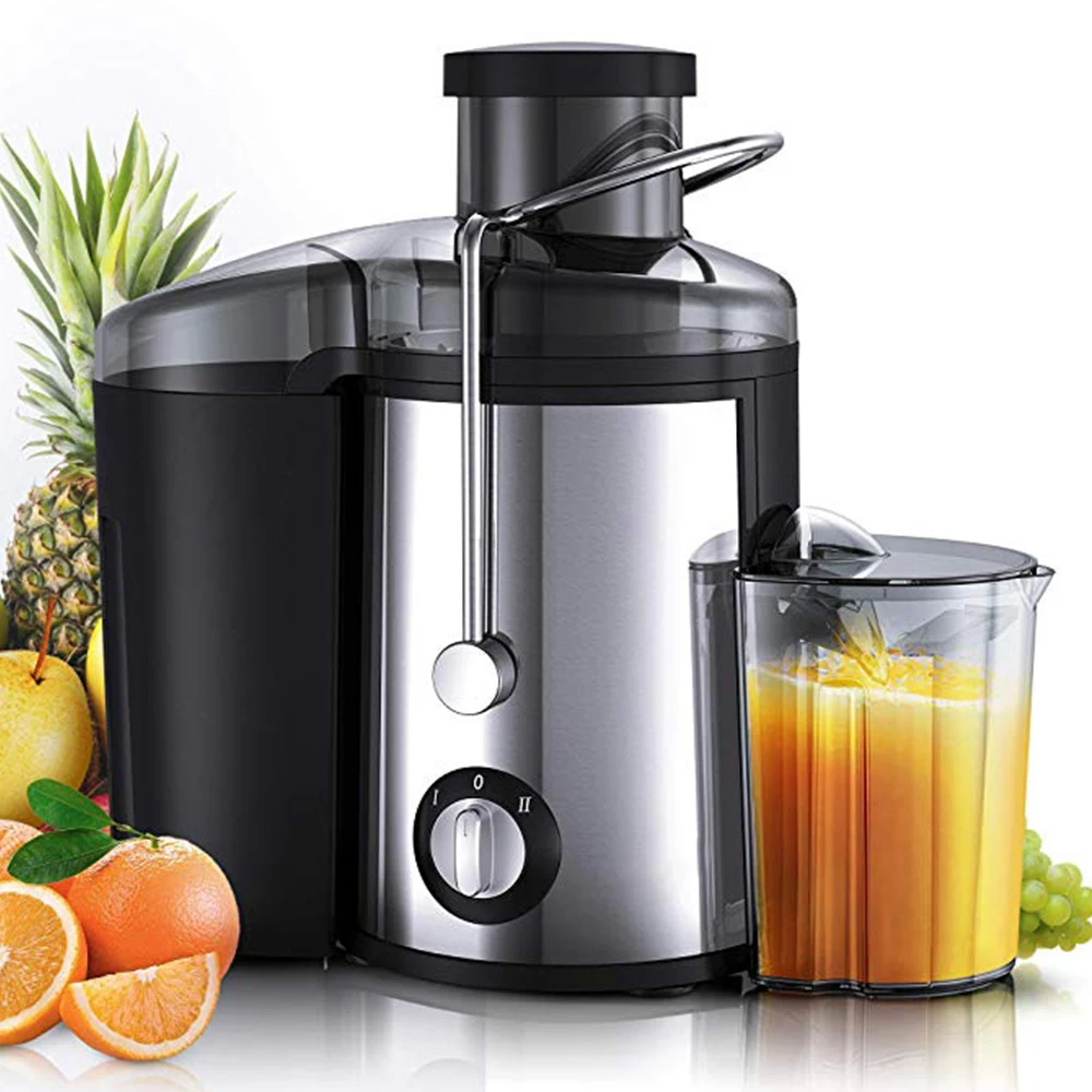 450ML Electric Slow Juicer Stainless Steel Manual Fruit Juicer Juice Extractor 2 Gear Whole Fruit Vegetable Centrifugal Juicer
450ML Electric Slow Juicer Stainless Steel Manual Fruit Juicer Juice Extractor 2 Gear Whole Fruit Vegetable Centrifugal Juicer
