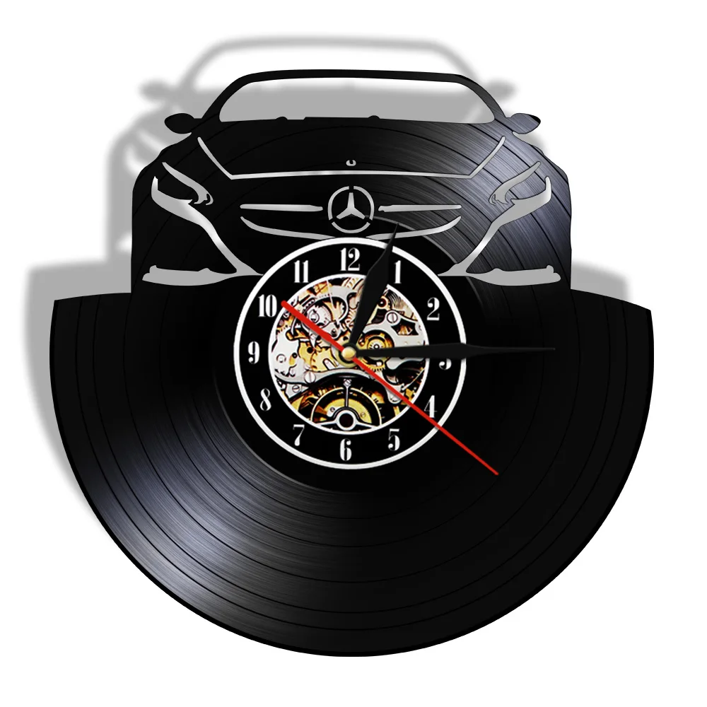 Car Automotive Silent Quartz Vinyl Record Wall Clock Watch LED Lighting Handmade Watch Timepiece Limousine Modern Unique Gift
Car Automotive Silent Quartz Vinyl Record Wall Clock Watch LED Lighting Handmade Watch Timepiece Limousine Modern Unique Gift
