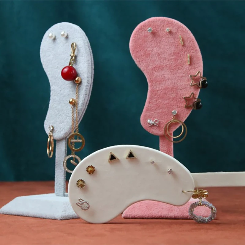 Fashion Earring Display Stand Multi-Color Microfiber Earring Holder Ear Clip Stud Jewelry Display Organizer Stand
Fashion Earring Display Stand Multi-Color Microfiber Earring Holder Ear Clip Stud Jewelry Display Organizer Stand
