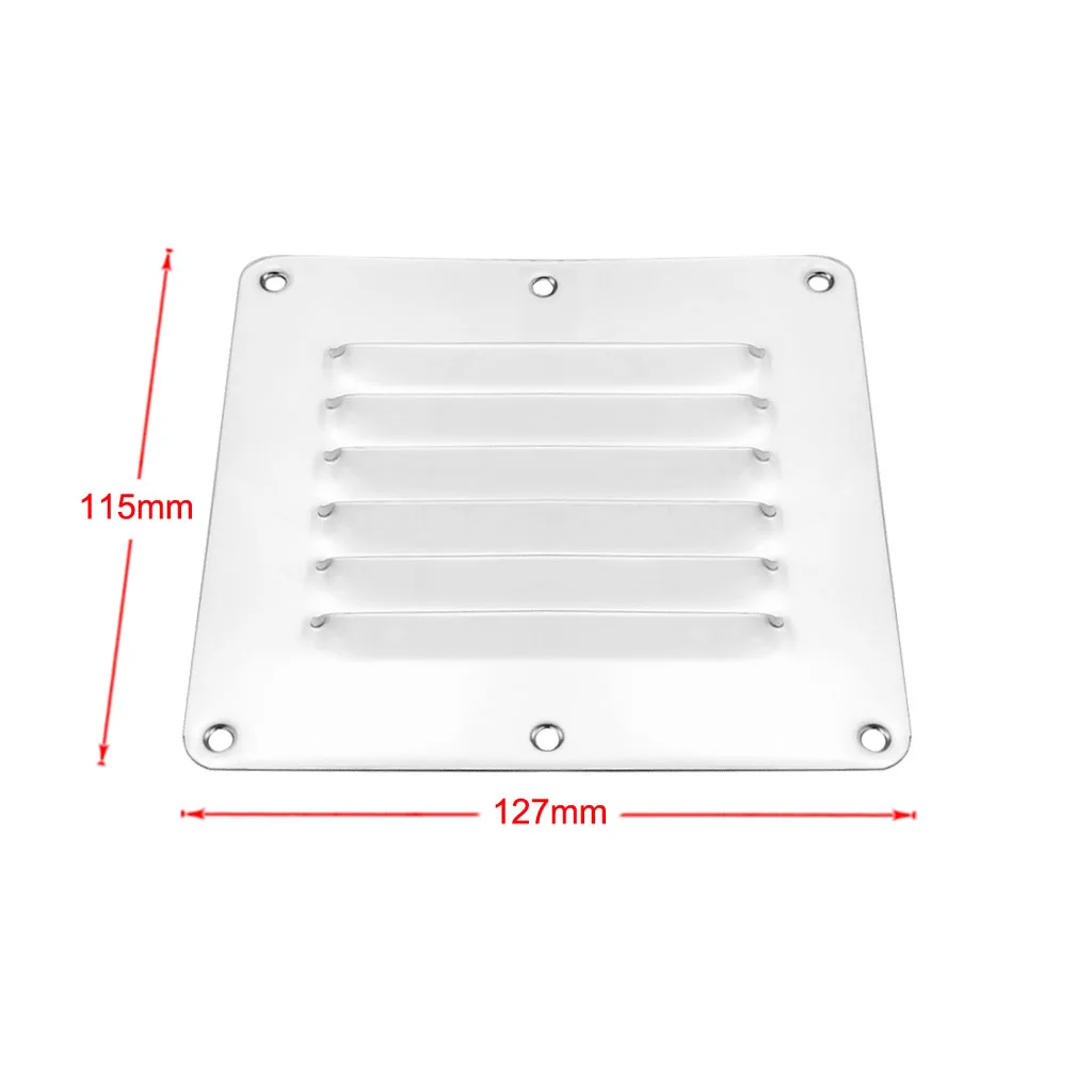 316 Square Louvre Air Vent S.S Ventilation Ventilator Grille Cover Durable
316 Square Louvre Air Vent S.S Ventilation Ventilator Grille Cover Durable
