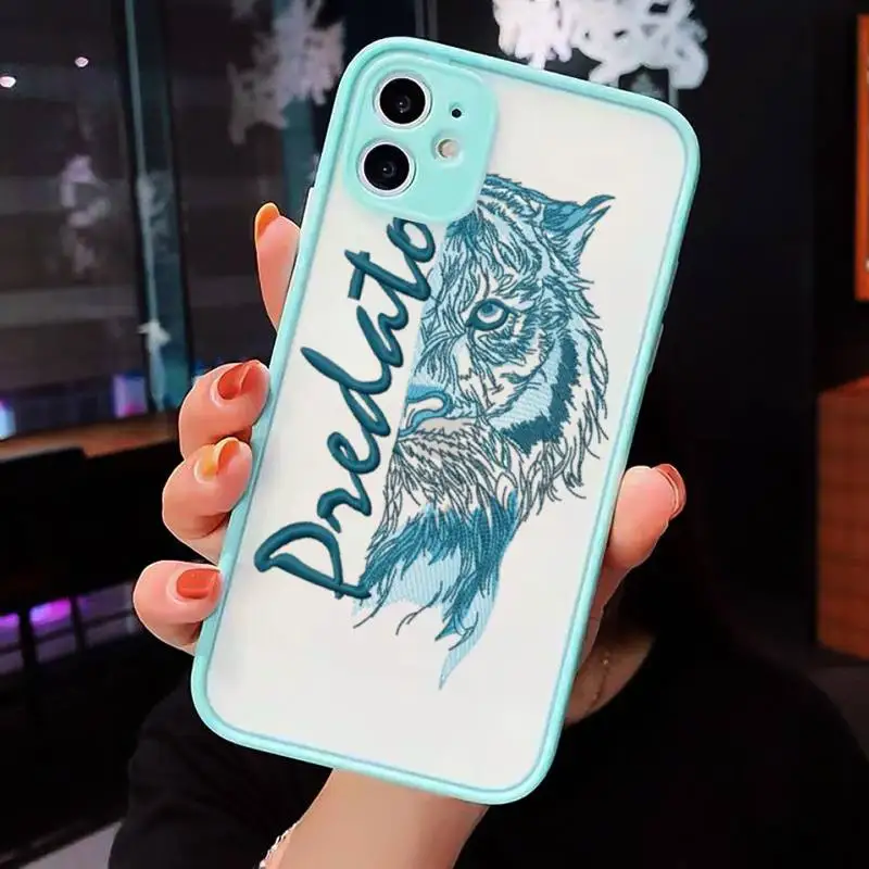 Predator tiger leopard Phone Case For iPhone 12 11 Mini Pro XR XS Max 7 8 Plus X Matte transparent blue Back Cover 
Predator tiger leopard Phone Case For iPhone 12 11 Mini Pro XR XS Max 7 8 Plus X Matte transparent blue Back Cover