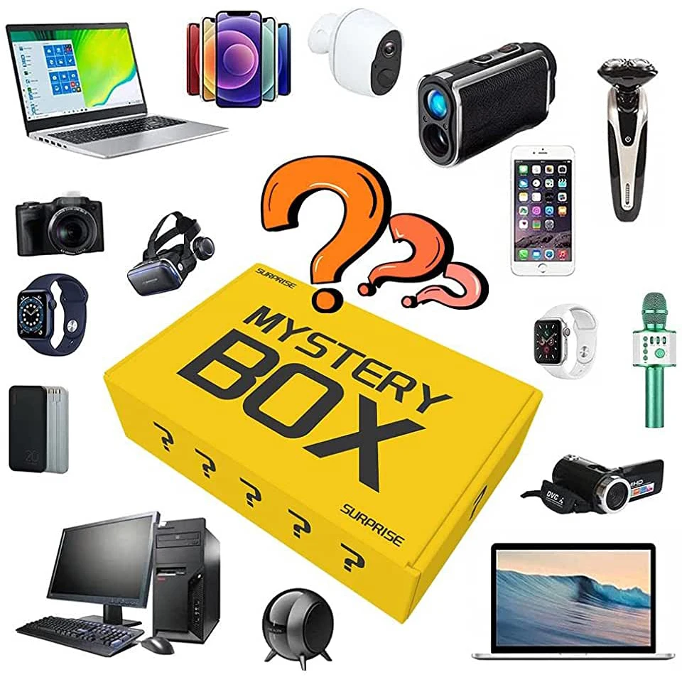 Top Brand Lucky Box - Mystery Blind Box Electronic Best Gift Random Interesting and Exciting Lucky Box Surprise Birthday Gift
Top Brand Lucky Box - Mystery Blind Box Electronic Best Gift Random Interesting and Exciting Lucky Box Surprise Birthday Gift