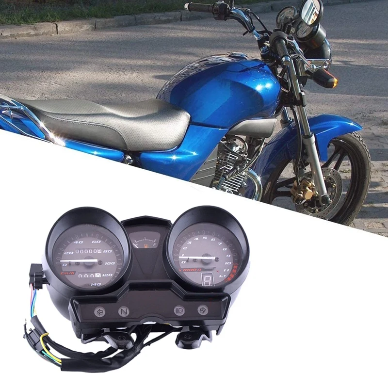 Спидометр для мотоцикла YAMAHA YBR125, измерительный прибор, одометр, спидометр, версия Euro III
Спидометр для мотоцикла YAMAHA YBR125, измерительный прибор, одометр, спидометр, версия Euro III