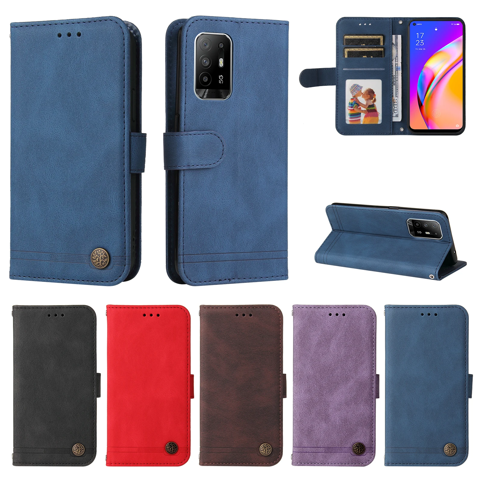 Classic Quality Flip Leather Case For OPPO A95 A94 A93 A92 A92S A74 A73 A72 F19 F17 Pro Plus Reno 6 Z 5F 4Z 4F Lite Wallet Cover 
Classic Quality Flip Leather Case For OPPO A95 A94 A93 A92 A92S A74 A73 A72 F19 F17 Pro Plus Reno 6 Z 5F 4Z 4F Lite Wallet Cover
