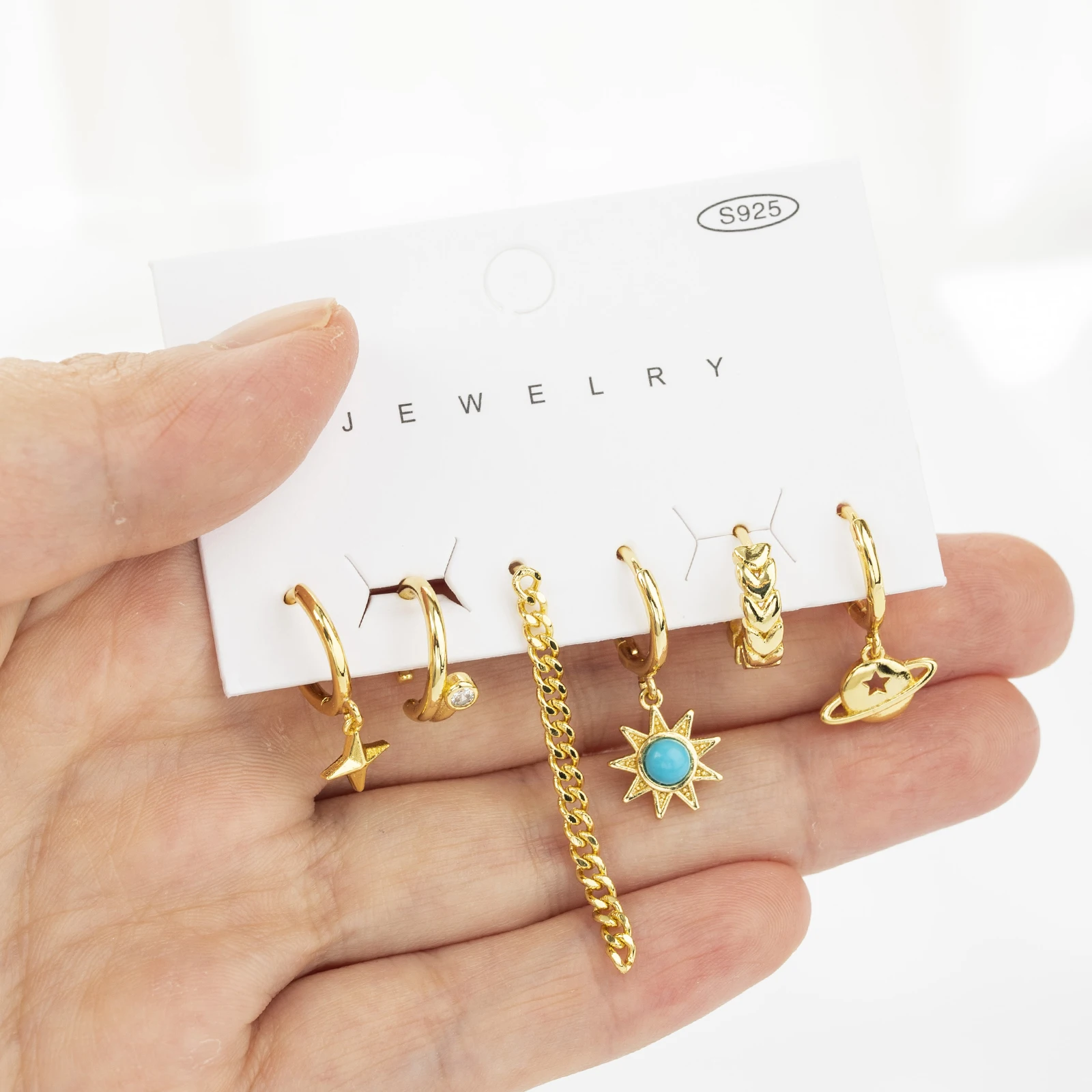 Fashion Long Chain Star Hanging Earrings Set Gold Plated Punk Style Eaarrings for Women Party 2021 Luxury Jewelry
Fashion Long Chain Star Hanging Earrings Set Gold Plated Punk Style Eaarrings for Women Party 2021 Luxury Jewelry