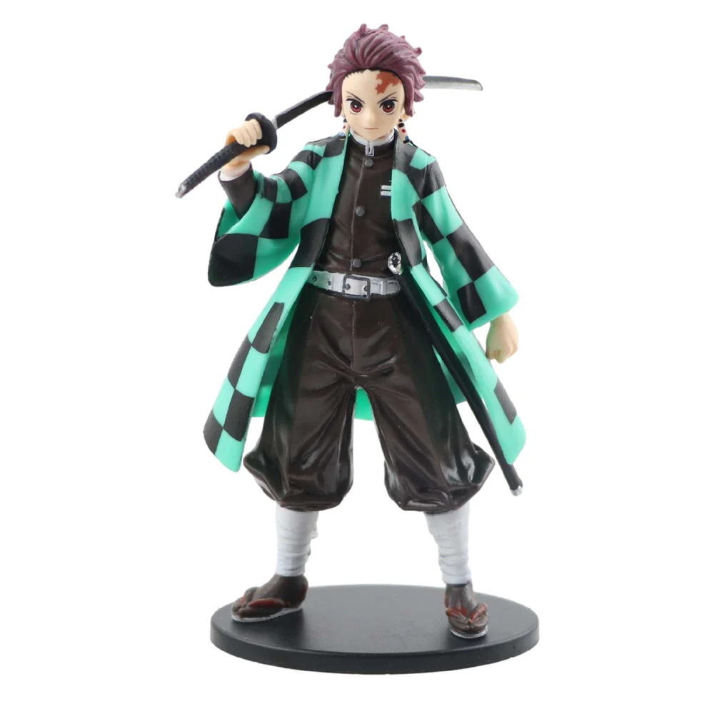 Anime 16cm Demon Slayer Figure Kamado Tanjirou Nezuko Action Figures PVC Model Toys Zenitsu Figurine Inosuke Kimetsu No Yaiba
Anime 16cm Demon Slayer Figure Kamado Tanjirou Nezuko Action Figures PVC Model Toys Zenitsu Figurine Inosuke Kimetsu No Yaiba