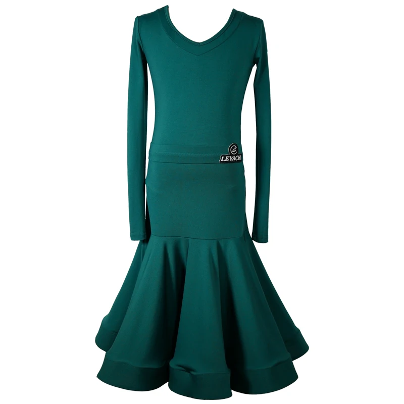 Girls Latin Dance Dress Long Sleeve Practice Dress Children Samba Chacha Tango Latin Dance Competition Dance Dresses
Girls Latin Dance Dress Long Sleeve Practice Dress Children Samba Chacha Tango Latin Dance Competition Dance Dresses