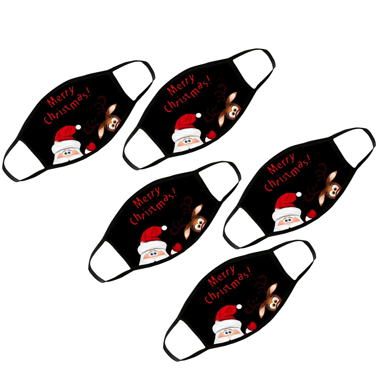 5PCS Christmas Adult Mask Outdoor Fabric Party Mouth Cover Unisex Reusable Face Mask Adjustable Washable Mouth Mask masques
5PCS Christmas Adult Mask Outdoor Fabric Party Mouth Cover Unisex Reusable Face Mask Adjustable Washable Mouth Mask masques