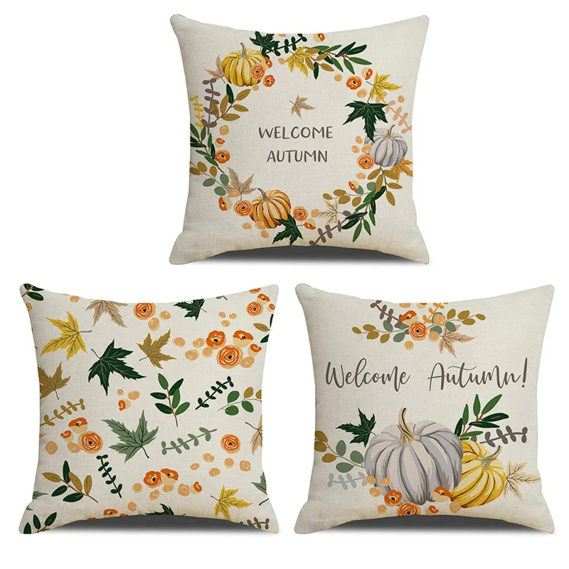Креативный чехол для подушки, мягкий льняной чехол на День Благодарения, Рождественское украшение, домашний декор, счастливая осень
Креативный чехол для подушки, мягкий льняной чехол на День Благодарения, Рождественское украшение, домашний декор, счастливая осень