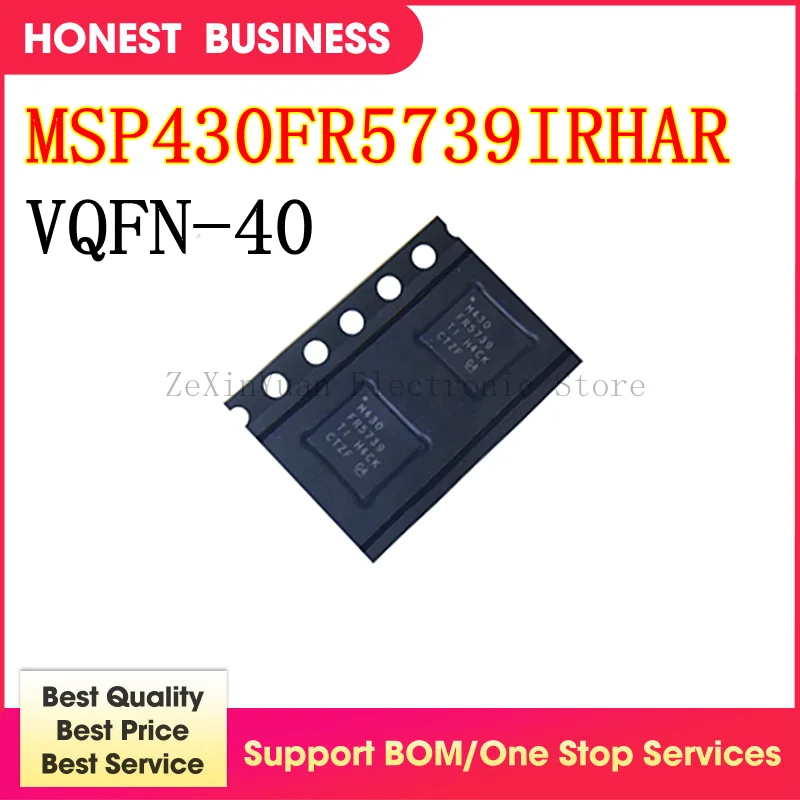 NEW 10PCS/LOT MSP430FR5739IRHAR MSP430FR5739IRHAT MSP430FR5739 M430FR5739 VQFN-40
NEW 10PCS/LOT MSP430FR5739IRHAR MSP430FR5739IRHAT MSP430FR5739 M430FR5739 VQFN-40