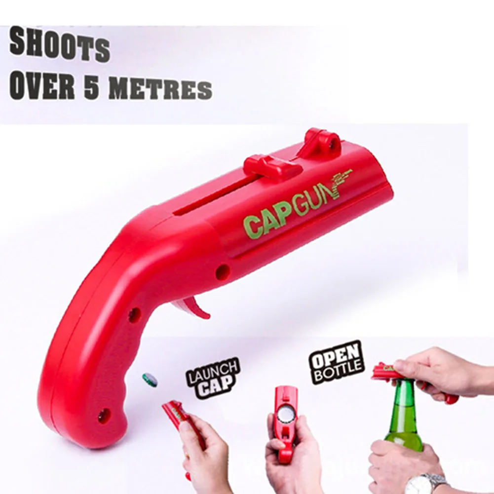Cap Gun Pistol Shot Opener Creative Beer Cover Beer Opener Household Kitchen Accessories Gadgets Bottle Opener Corkscrew
Cap Gun Pistol Shot Opener Creative Beer Cover Beer Opener Household Kitchen Accessories Gadgets Bottle Opener Corkscrew