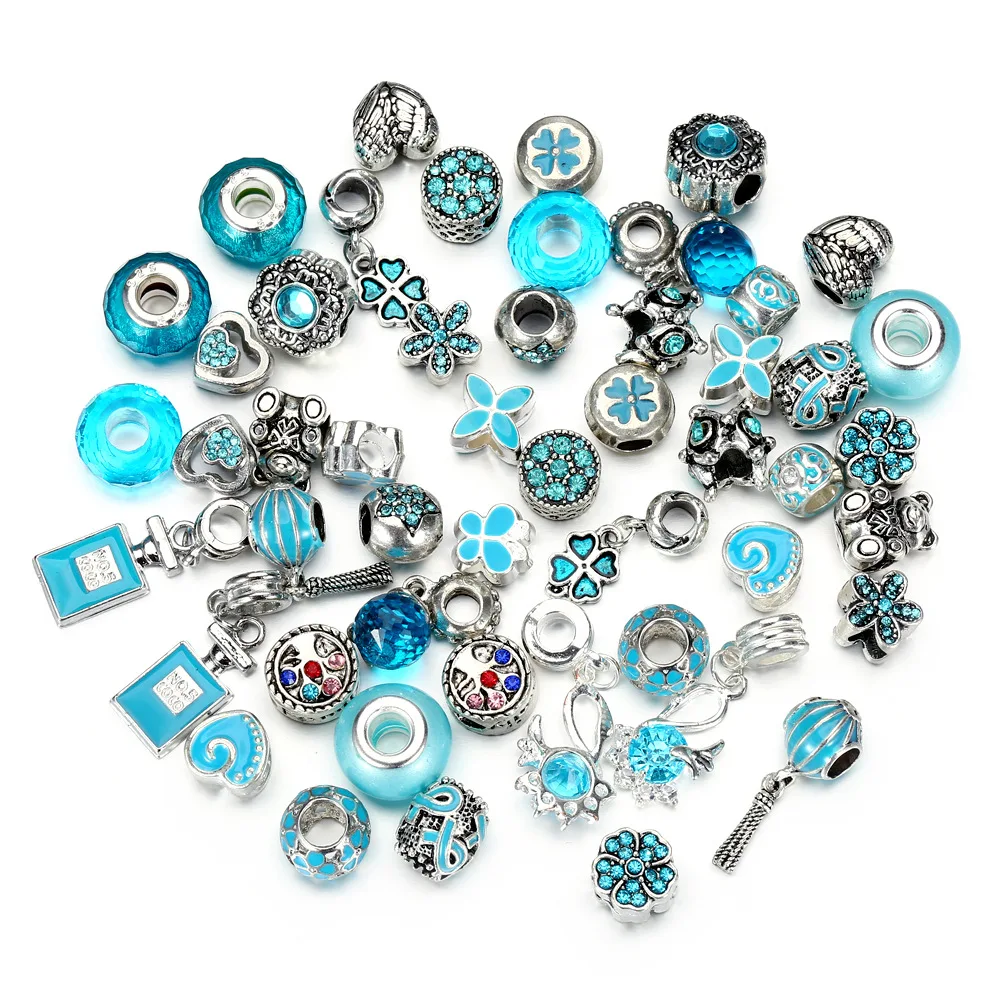50 Crystal Glass Charms Alloy Large Hole Beads European Beads Fashion Diy Bracelet Necklace Accessories Beads charms for jewelry
50 Crystal Glass Charms Alloy Large Hole Beads European Beads Fashion Diy Bracelet Necklace Accessories Beads charms for jewelry