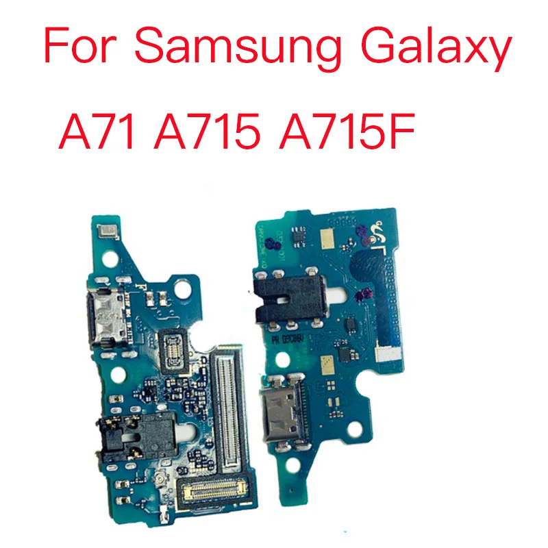 10 шт. зарядный порт для Samsung Galaxy A51 A515 A515F A71 A715 A715F Мобильный телефон Flex кабели