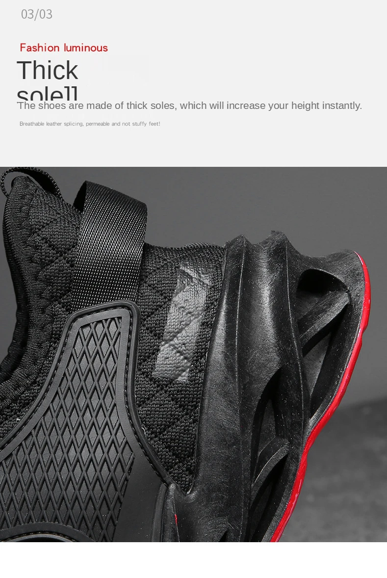 2021 Sports Shoes Breathable Mesh Men's Shoes Summer New Slip-on Platform Casual Shoes Elevator Shoes
2021 Sports Shoes Breathable Mesh Men's Shoes Summer New Slip-on Platform Casual Shoes Elevator Shoes