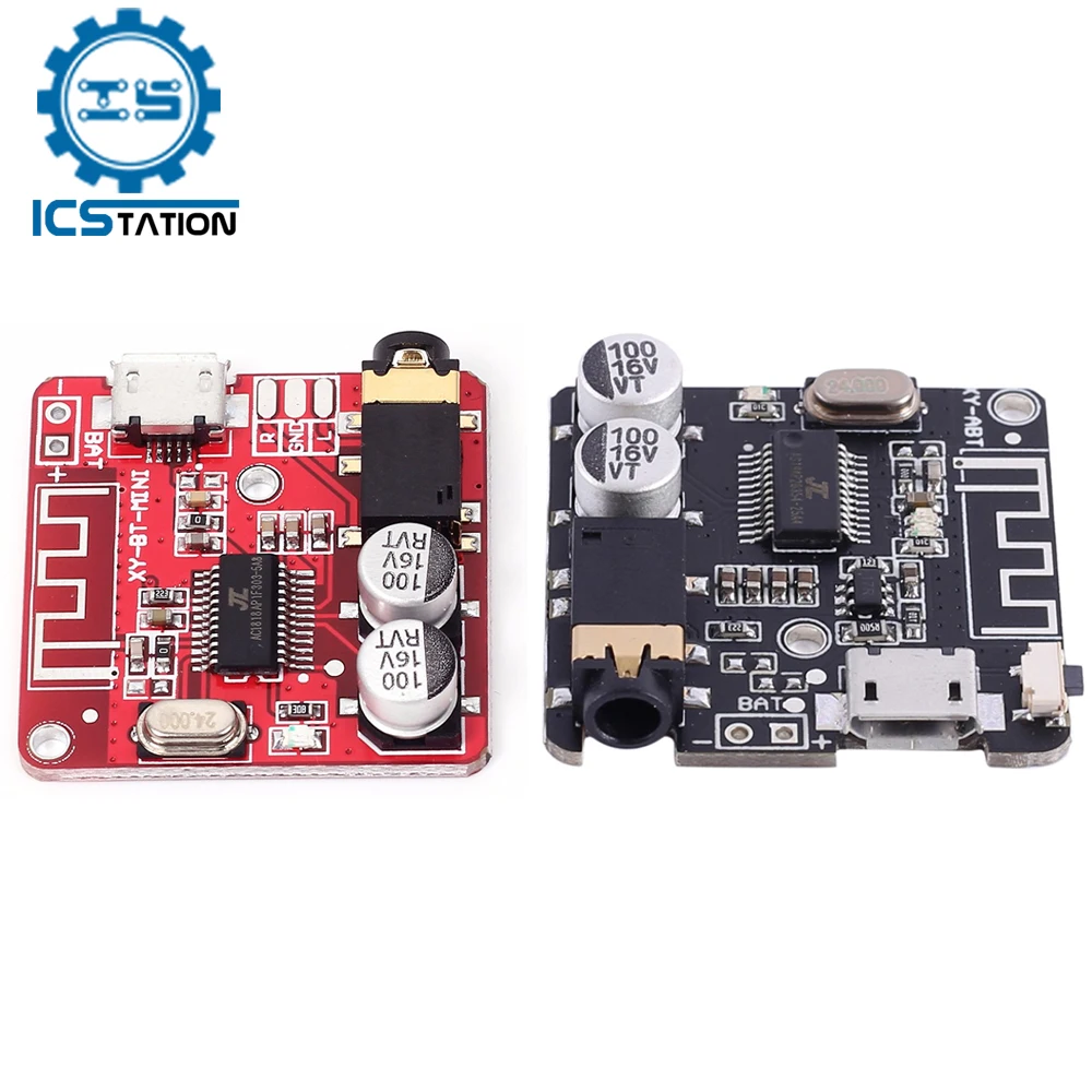 Bluetooth Audio Receiver Board Bluetooth 5.0 MP3 Lossless Decoder Board Wireless Stereo Music Module 3.7-5V XY-BT-Mini
Bluetooth Audio Receiver Board Bluetooth 5.0 MP3 Lossless Decoder Board Wireless Stereo Music Module 3.7-5V XY-BT-Mini