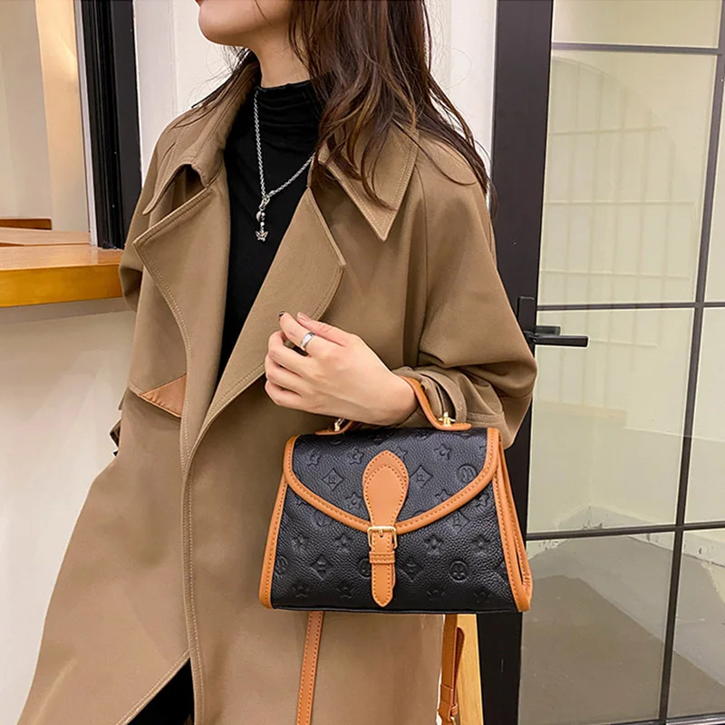 

2021 designer de marca feminina ombro saco do mensageiro couro genuíno crossbody saco senhora moda bolsa embreagem luxo bolsa vi