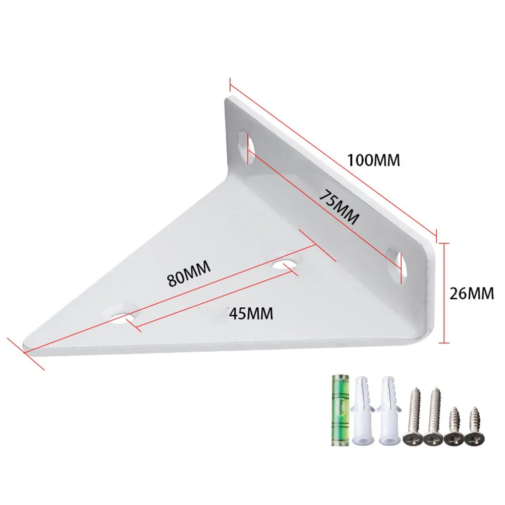 2pcs Metal Iron Triangle Bracket Support Wall Shelves DIY Home Decoration Flowerpot Right Angle Fixed Bearing Rack Black
2pcs Metal Iron Triangle Bracket Support Wall Shelves DIY Home Decoration Flowerpot Right Angle Fixed Bearing Rack Black