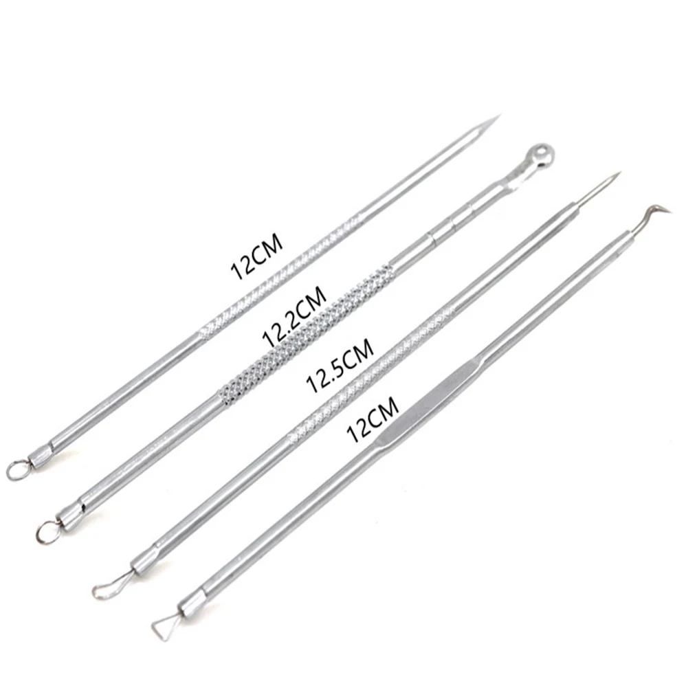 4pcs Stainless Steel Acne Removal Needles Pimple Blackhead Remover Tools Face Skin Care Tools Needles Facial Pore Cleaner
4pcs Stainless Steel Acne Removal Needles Pimple Blackhead Remover Tools Face Skin Care Tools Needles Facial Pore Cleaner