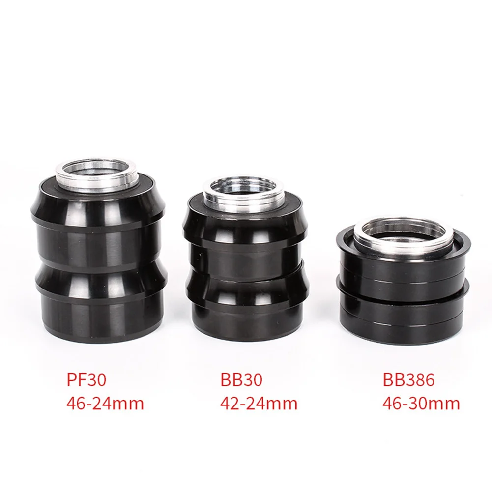 Bicycle Bottom Bracket Shaft BB30/386/PF30 Sealed Bearing 42-24MM 46-24MM 46-30MM Aluminum Alloy Bicycle Parts
Bicycle Bottom Bracket Shaft BB30/386/PF30 Sealed Bearing 42-24MM 46-24MM 46-30MM Aluminum Alloy Bicycle Parts