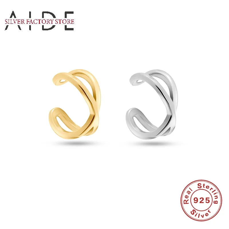 AIDE Minimalism X Shape Non Pierced Ear Cuff Exquisite INS Glossy Cross 925 Sterling Silver Clip on Earrings Nose Ring kolczyki
AIDE Minimalism X Shape Non Pierced Ear Cuff Exquisite INS Glossy Cross 925 Sterling Silver Clip on Earrings Nose Ring kolczyki