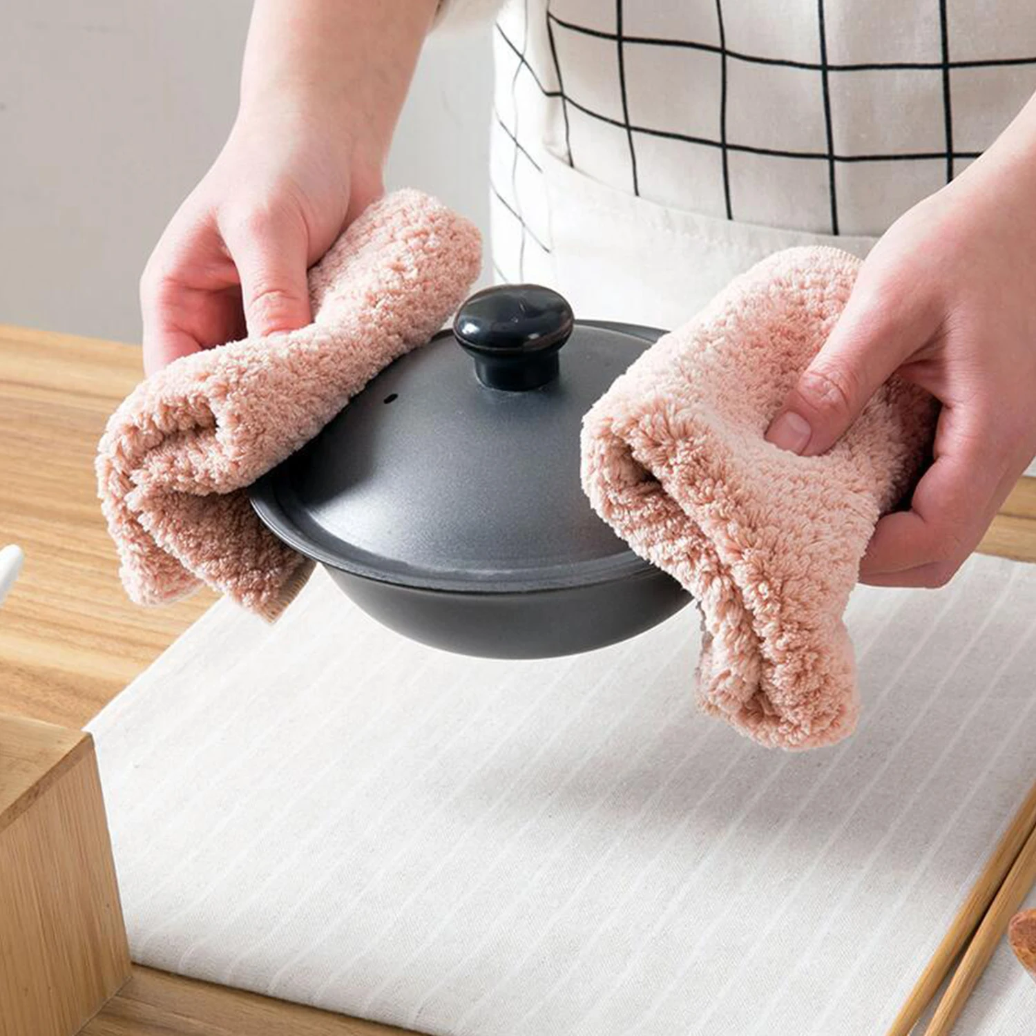 Household Super Absorbent Cleaning Cloth Coral Fleece towels Rag For Kitchen Towel Dishcloths Washing Cleaning Rags Dish Washing 
Household Super Absorbent Cleaning Cloth Coral Fleece towels Rag For Kitchen Towel Dishcloths Washing Cleaning Rags Dish Washing