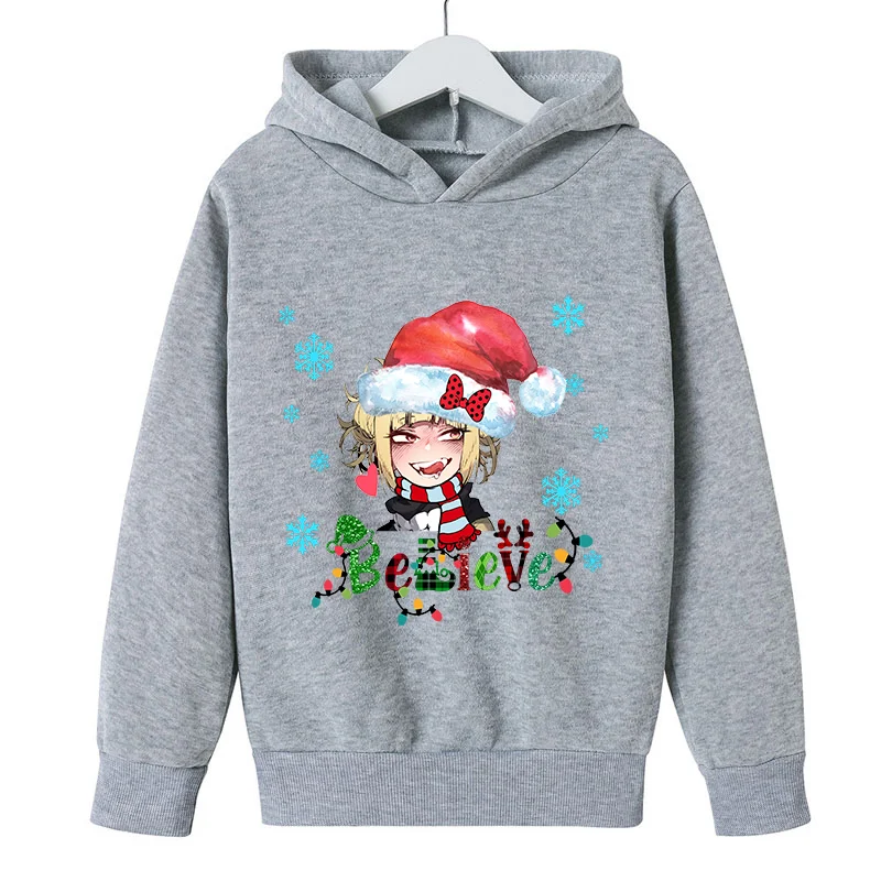 My Hero Academia Clothes Children Long Sleeve Hoodie Himiko Toga Baby Boys Anime Tops Warm Christmas Hoodie Casual Sweatershirt
My Hero Academia Clothes Children Long Sleeve Hoodie Himiko Toga Baby Boys Anime Tops Warm Christmas Hoodie Casual Sweatershirt