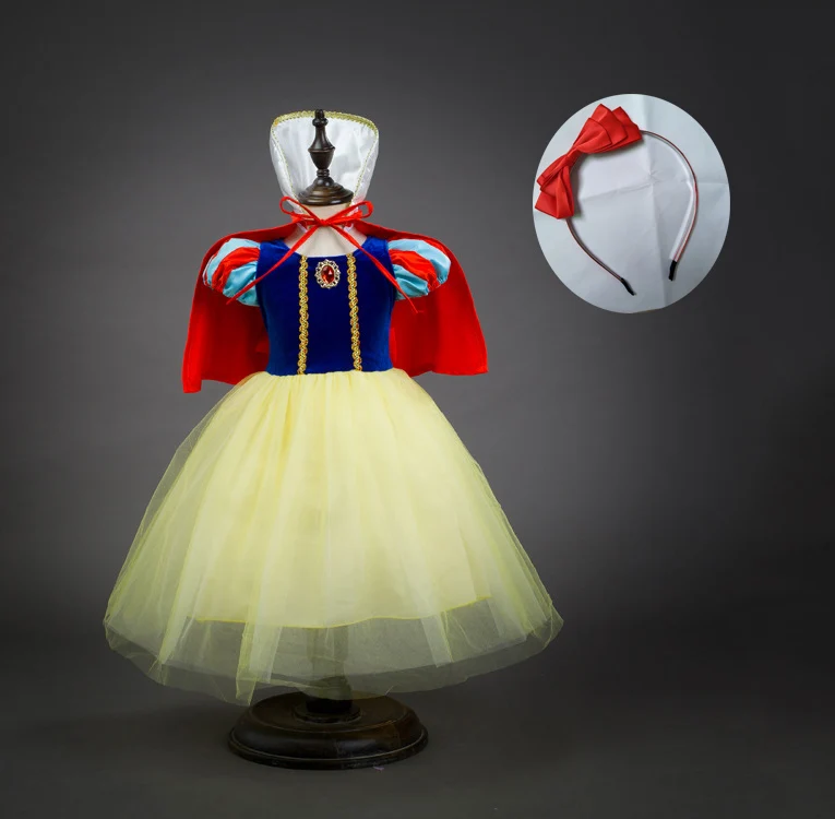 New Girls Carnival Costumes Children's Snow White Princess Cosplay Halloween Dress Up Costume for Kids 
New Girls Carnival Costumes Children's Snow White Princess Cosplay Halloween Dress Up Costume for Kids