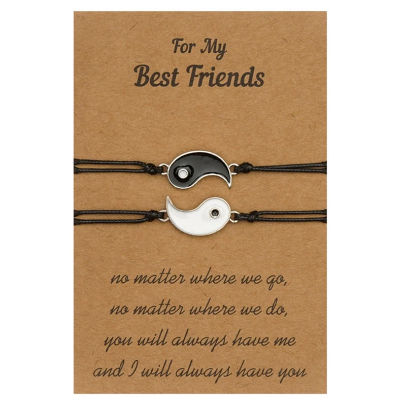 87HC Best Friends Are Sisters Wish bracelet/anklet Mother's Day Matching Bracelets Handmade Braided Bracelets
87HC Best Friends Are Sisters Wish bracelet/anklet Mother's Day Matching Bracelets Handmade Braided Bracelets