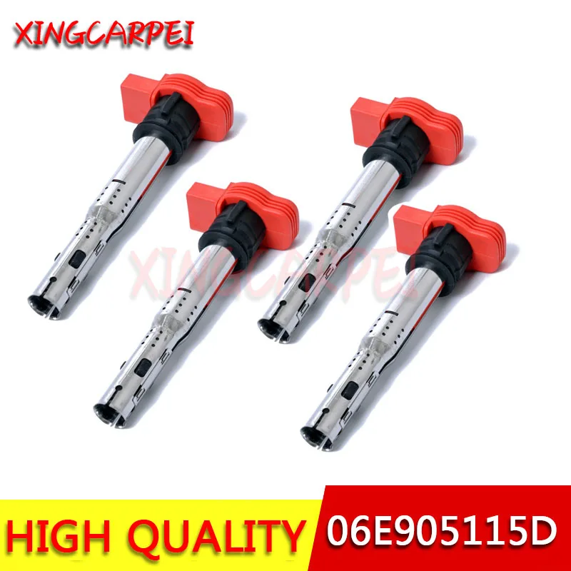 4PCS 06E905115D New Ignition Coil For Volkswagen VAG Audi 06E905115B 06E905115C 06E905115E 06E 905 115D NEW
4PCS 06E905115D New Ignition Coil For Volkswagen VAG Audi 06E905115B 06E905115C 06E905115E 06E 905 115D NEW