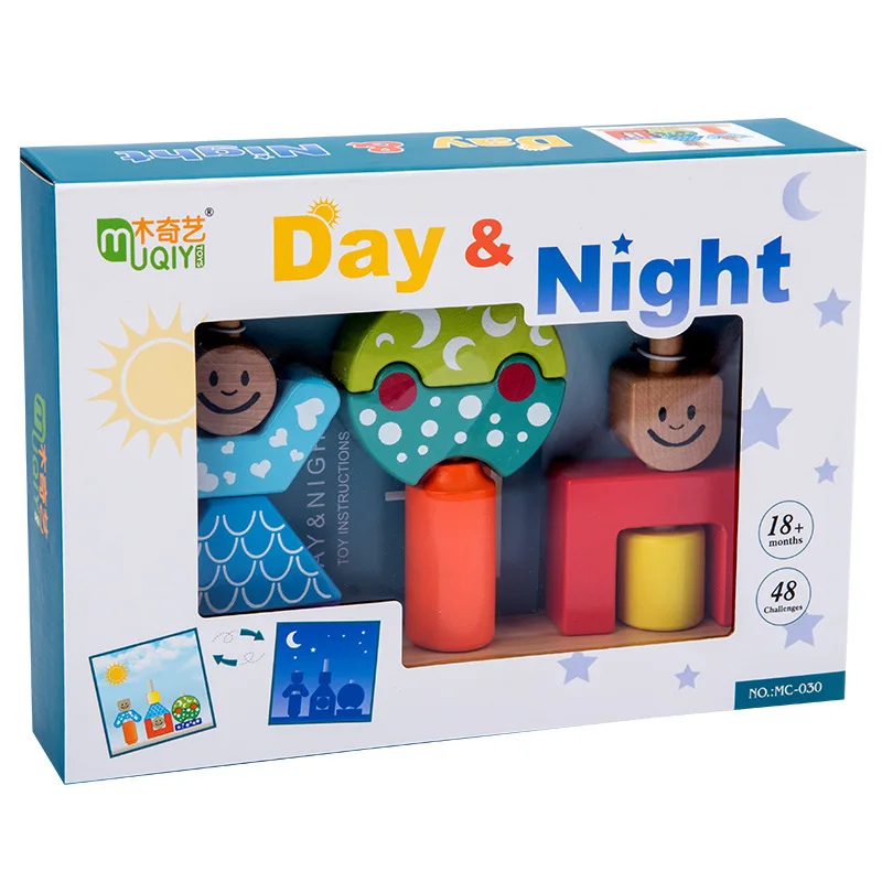 Creative Toys Days and Nights Building Block Wood Toy Wooden Blocks Intellectual Toy Kids Board Games Children Gifts Family Game
Creative Toys Days and Nights Building Block Wood Toy Wooden Blocks Intellectual Toy Kids Board Games Children Gifts Family Game