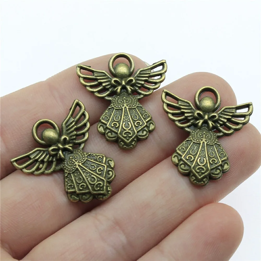 20pcs Angel Charms For Jewelry Making Angel Charm Angel Charm Pendants For Jewelry Making Wholesale Jewelry Accessories 23x26mm
20pcs Angel Charms For Jewelry Making Angel Charm Angel Charm Pendants For Jewelry Making Wholesale Jewelry Accessories 23x26mm