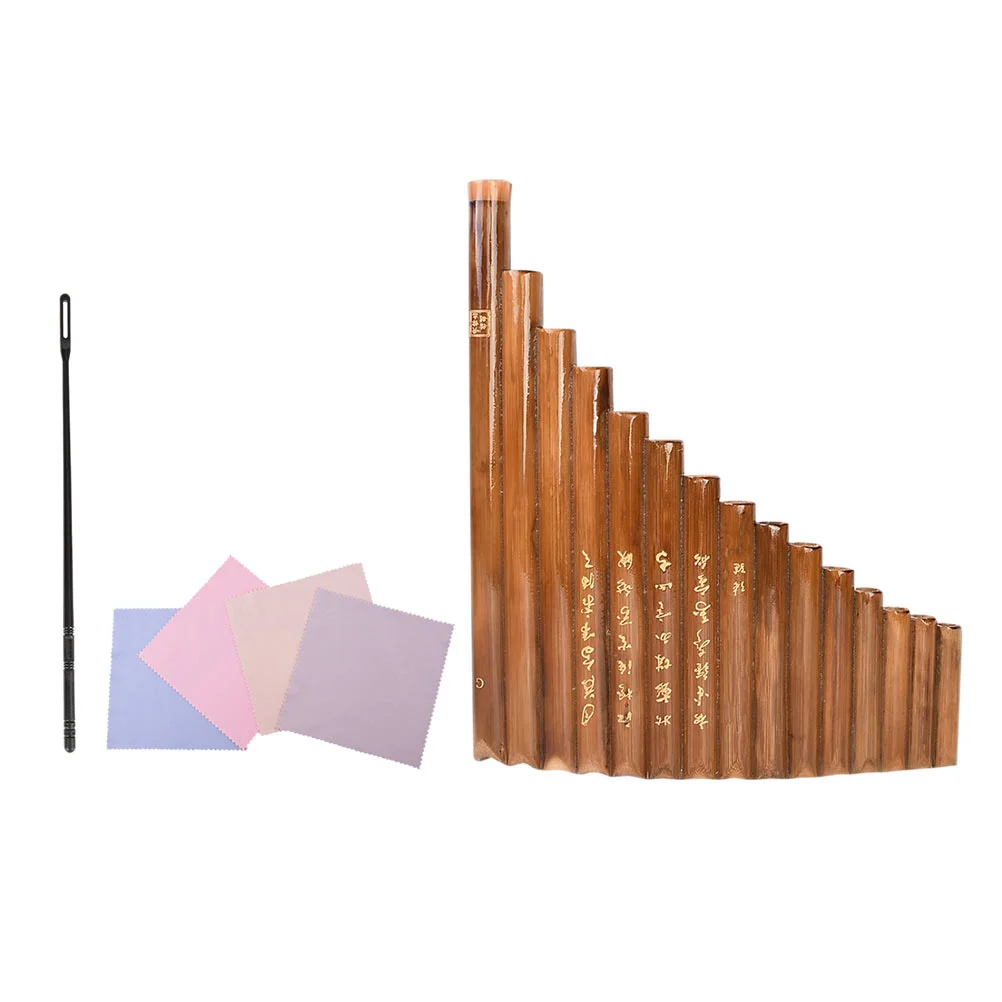 1 Pc Educational Pan Flute Pipes Multifunctional Panpipe School Musical Instrument (Brown, Carving Random)
1 Pc Educational Pan Flute Pipes Multifunctional Panpipe School Musical Instrument (Brown, Carving Random)