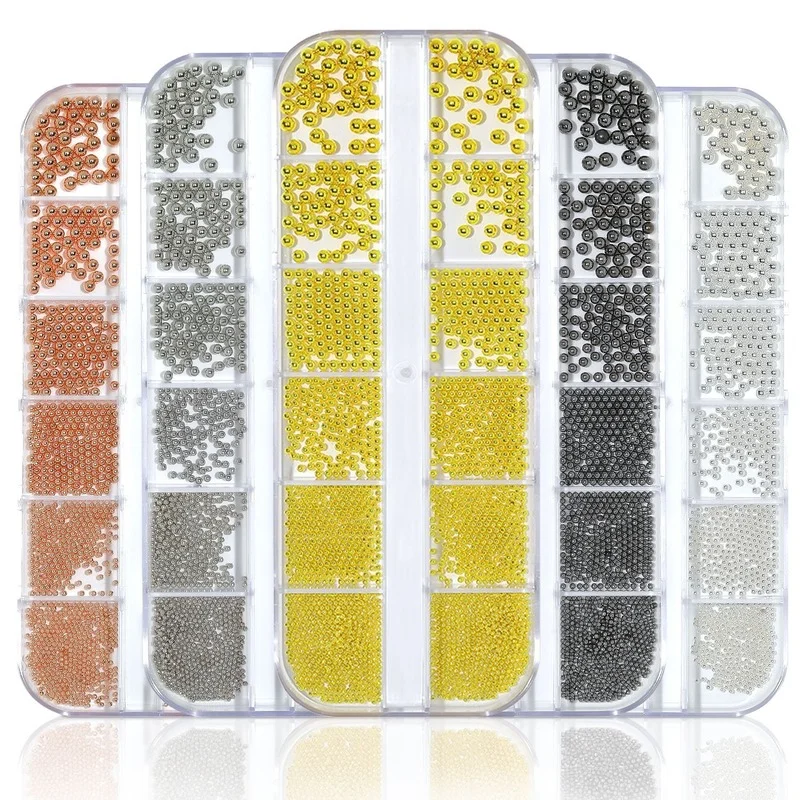 12 ячеек очаровательные металлические украшения для ногтей 1-3 мм розовая Золотая Серебряная Икра маленькие стальные шарики бусины гвоздики ...
12 ячеек очаровательные металлические украшения для ногтей 1-3 мм розовая Золотая Серебряная Икра маленькие стальные шарики бусины гвоздики ...