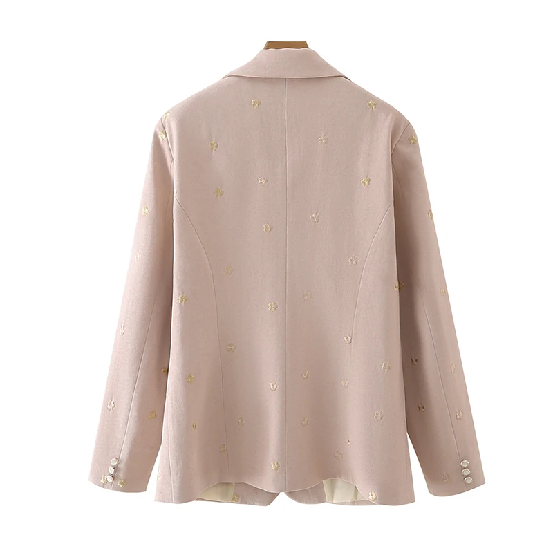 KBAT Women 2021 Fashion Autumn Office Wear Floral Embroidery Blazer Coat Vintage Long Sleeve Pockets Female Outerwear Chic Coat
KBAT Women 2021 Fashion Autumn Office Wear Floral Embroidery Blazer Coat Vintage Long Sleeve Pockets Female Outerwear Chic Coat