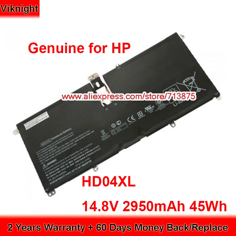 Оригинальная Аккумуляторная Батарея HD04XL для HP Envy Spectre XT 13-2000eg 13-2021tu 685866-1B1 14,8 V 2950mAh 45Wh
Оригинальная Аккумуляторная Батарея HD04XL для HP Envy Spectre XT 13-2000eg 13-2021tu 685866-1B1 14,8 V 2950mAh 45Wh