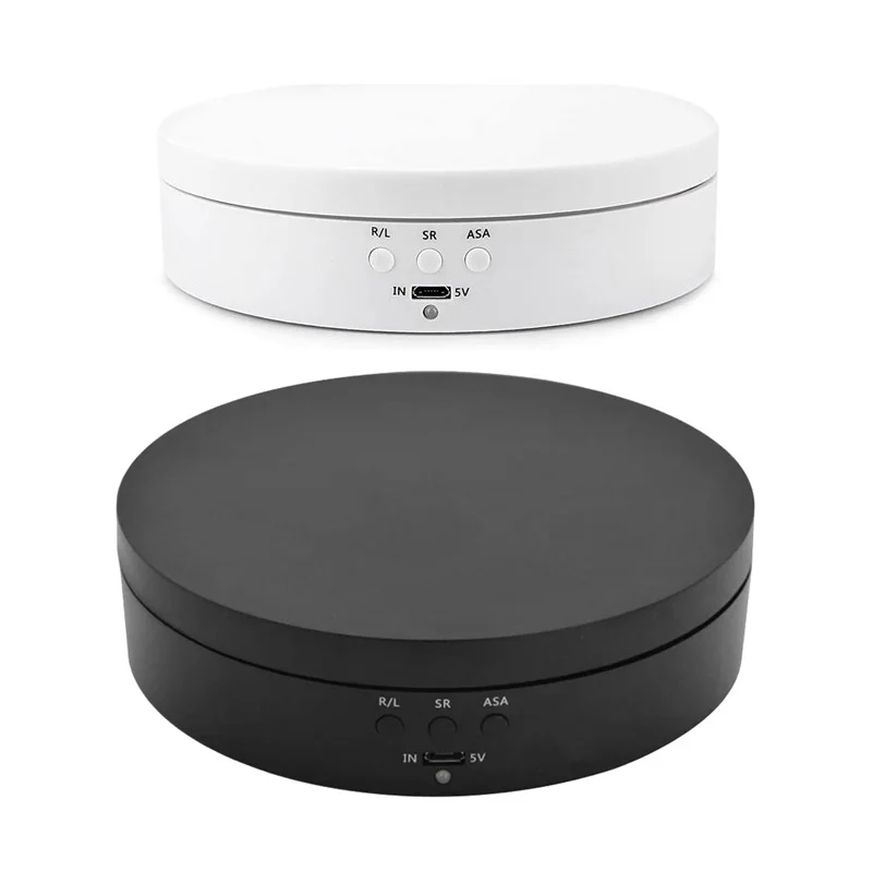 2Pcs Electric Rotating Jewelry Display Stand Packaging Display Base for Photography and Video Turntable Shoot Props
2Pcs Electric Rotating Jewelry Display Stand Packaging Display Base for Photography and Video Turntable Shoot Props