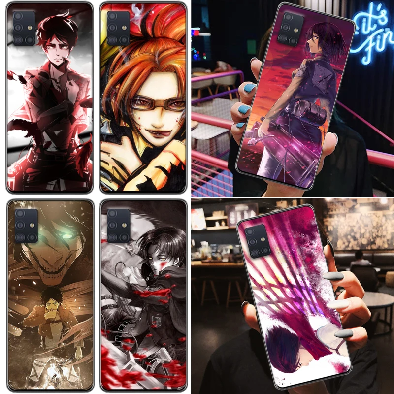 Attack On Titan Armin Arlert Levi Eren Jager Mikasa Ackerman Phone Case For Samsung Galaxy A51 A71 5G 4G A31 A21 Cases Soft TPU
Attack On Titan Armin Arlert Levi Eren Jager Mikasa Ackerman Phone Case For Samsung Galaxy A51 A71 5G 4G A31 A21 Cases Soft TPU