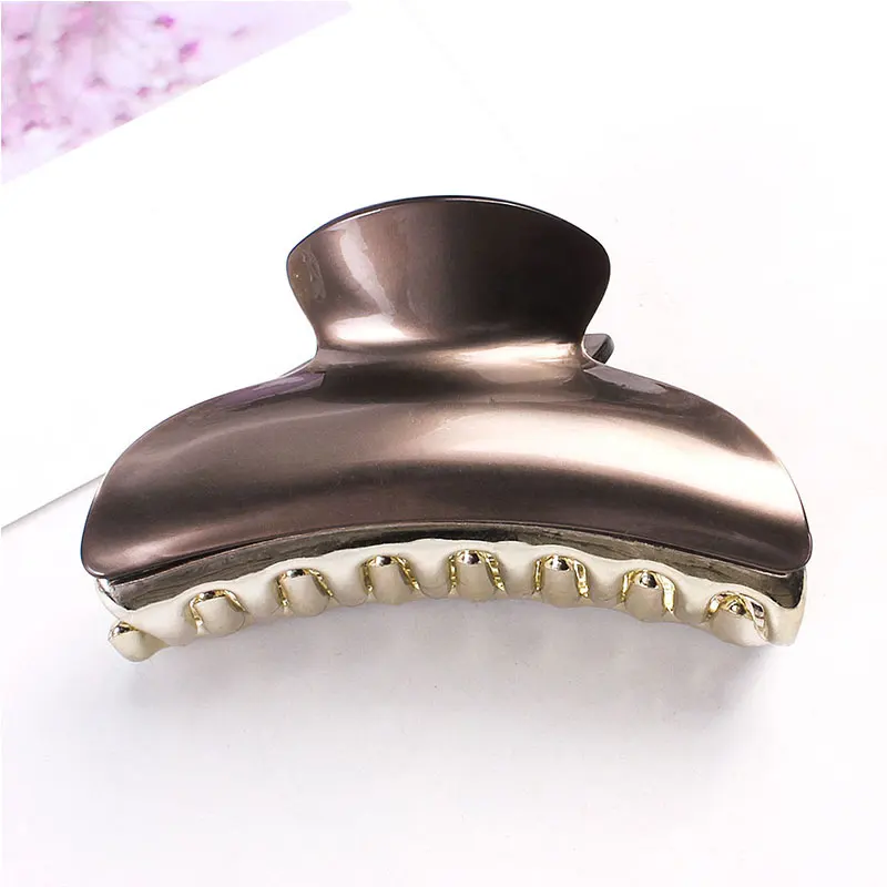 Women Large Claw Shiny Acrylic Hair Claws Hair Clip Solid Color Crab Amoeba Hairpin For Ladies Chic Hair Accessories Ornaments
Women Large Claw Shiny Acrylic Hair Claws Hair Clip Solid Color Crab Amoeba Hairpin For Ladies Chic Hair Accessories Ornaments