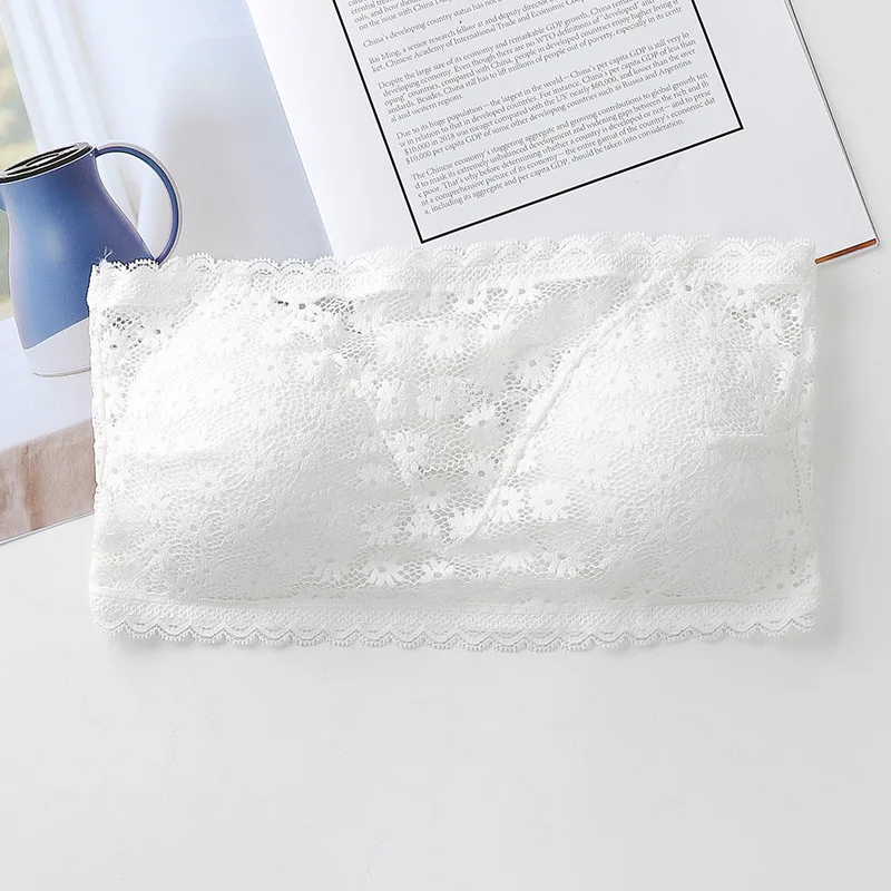 Gobetter Lace Bras for Women Strapless Underwear Bralette Transparent Crop Tube Tops Female Push Up Intimates Mujer Brassiere 
Gobetter Lace Bras for Women Strapless Underwear Bralette Transparent Crop Tube Tops Female Push Up Intimates Mujer Brassiere