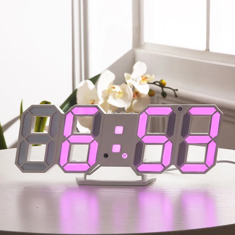 A3D Large LED Digital Wall Clock Celsius Nightlight Alarm Table Desktop Clocks Home Living Room Bed Decoration
A3D Large LED Digital Wall Clock Celsius Nightlight Alarm Table Desktop Clocks Home Living Room Bed Decoration