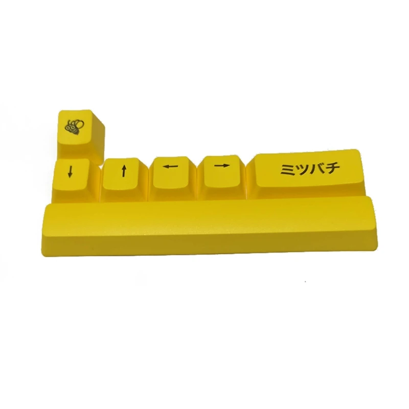 7 Keys Honey And Milk OEM Keycaps PBT Dye Subbed Bee Japanese Keyboard Keycaps
7 Keys Honey And Milk OEM Keycaps PBT Dye Subbed Bee Japanese Keyboard Keycaps