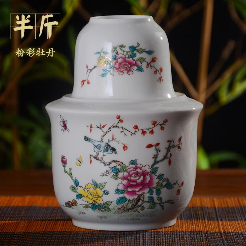 Ceramic Wine Warmer Pot Wine Set Hot Wine Pot Bar Accessories Cocktail Decanter Chinese Style Zestaw Barmanski Barware EI50BS
Ceramic Wine Warmer Pot Wine Set Hot Wine Pot Bar Accessories Cocktail Decanter Chinese Style Zestaw Barmanski Barware EI50BS