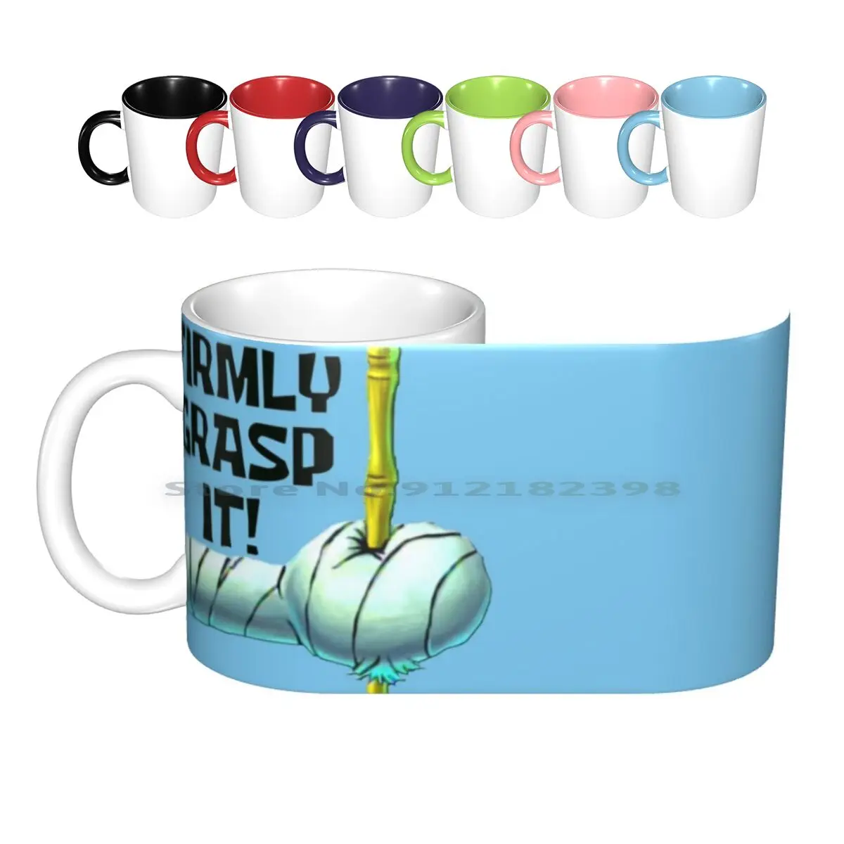 Firmly Grasp It! Ceramic Mugs Coffee Cups Milk Tea Mug Patrick Star Squidward Mr Krabs Plankton Sandy Cartoons Animation Tv
Firmly Grasp It! Ceramic Mugs Coffee Cups Milk Tea Mug Patrick Star Squidward Mr Krabs Plankton Sandy Cartoons Animation Tv