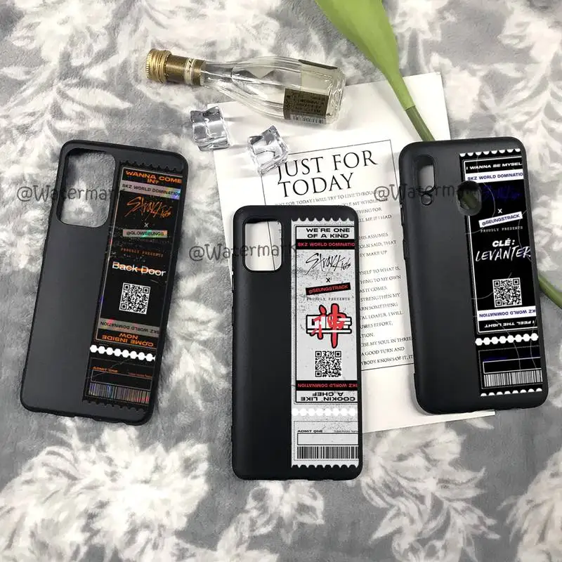 Stray Kids Air Tickets Design Phone Case For Samsung A71 A32 5G A51 A52 A31 A21 A20E A50 A40 A30 A20 A10 S Silicone Cover
Stray Kids Air Tickets Design Phone Case For Samsung A71 A32 5G A51 A52 A31 A21 A20E A50 A40 A30 A20 A10 S Silicone Cover