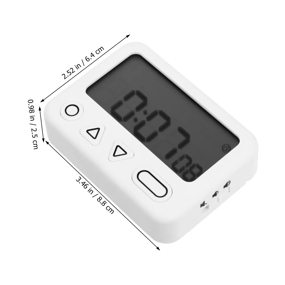 1pc Kitchen Timer Student Study Timer Portable Digital Kitchen Timer (White)
1pc Kitchen Timer Student Study Timer Portable Digital Kitchen Timer (White)