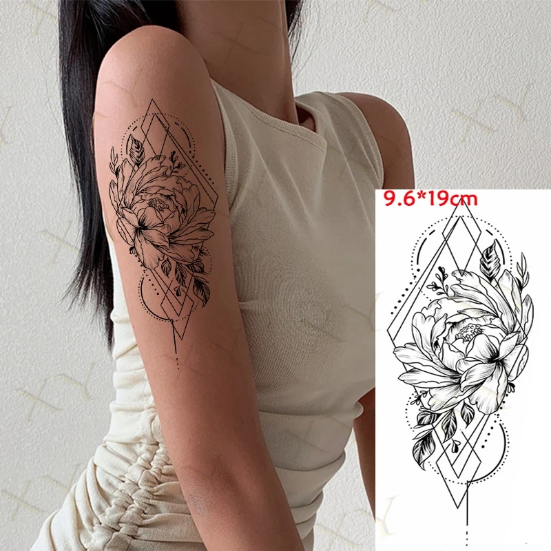 Waterproof Temporary Tattoo Sticker Geometry Sunflower Flash Tattoos Mermaid Cat Flowers Body Art Arm Fake Sleeve Tatoo Women
Waterproof Temporary Tattoo Sticker Geometry Sunflower Flash Tattoos Mermaid Cat Flowers Body Art Arm Fake Sleeve Tatoo Women